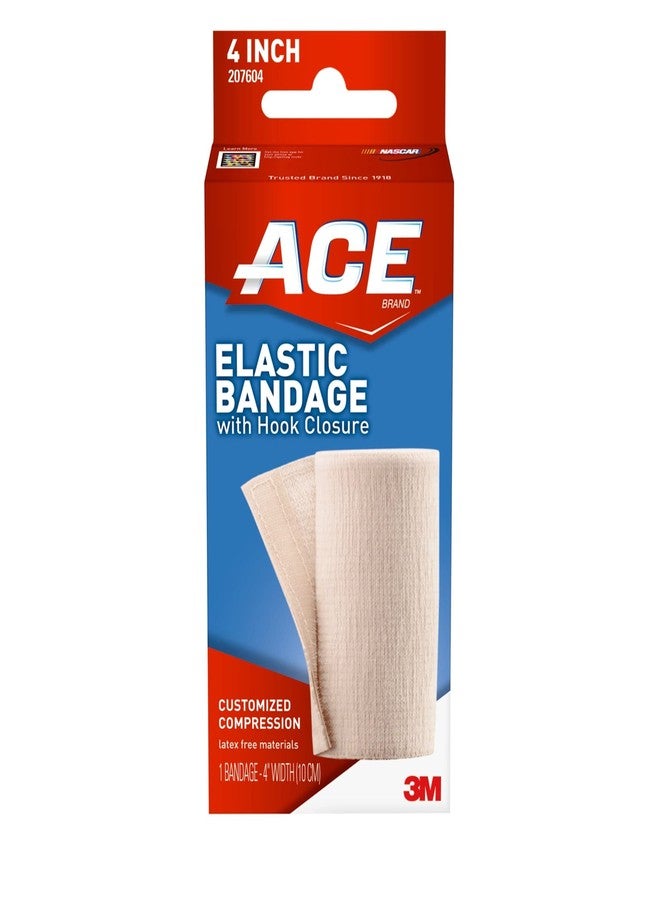 Ace Elastic Bandage with Hook Closure 4 Inch - #207604, Pack of 5 - Image 1
